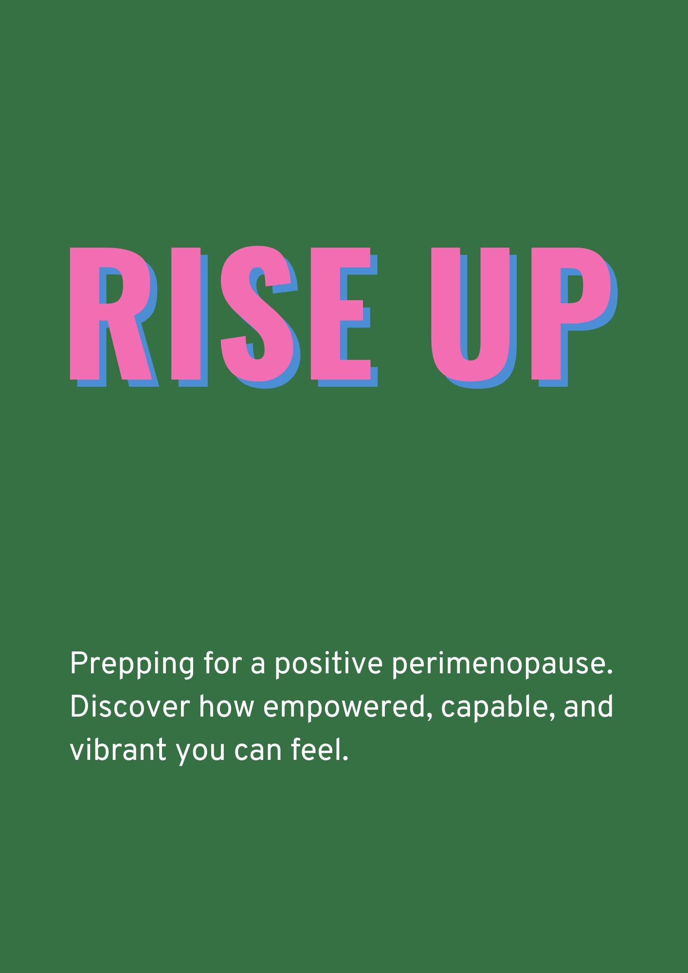 Perimenopause Intro workshop