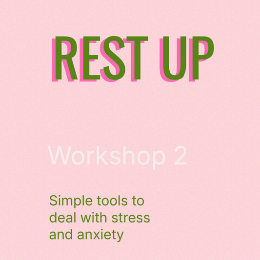 RISE UP -  MINI WORKSHOP Wednesday November 12th 6-8pm SOLD OUT